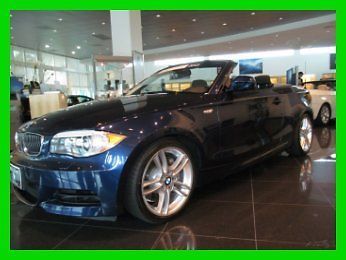 13 i deep sea blue 3l i6 double clutch 135-i convertible *comfort access*florida