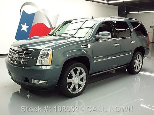 2008 cadillac escalade sunroof nav rear cam dvd 22s 60k texas direct auto