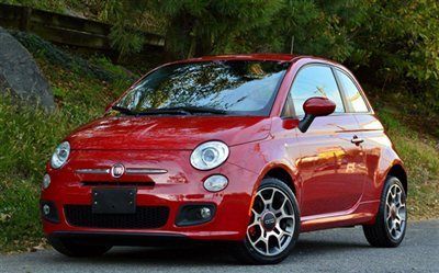 No reserve 2012 fiat 500 sport loaded factory warranty xtra clean like new