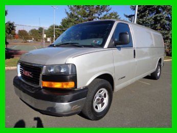 2005 gmc savana 2500 extended cargo clean carfax v-8 auto no reserve auction