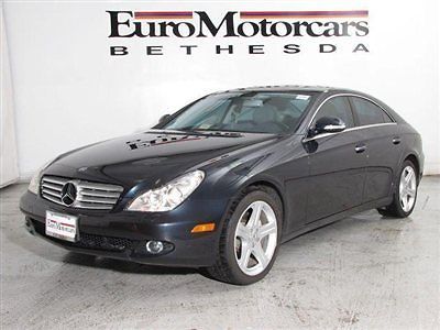 Mercedes cls500 cls 500 black leather navigation best deal dealer 06 opal coupe