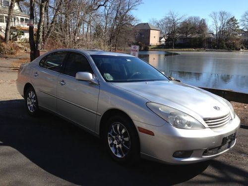 2002 lexus es 300 sedan low miles mint new tires garaged spotless clean silver