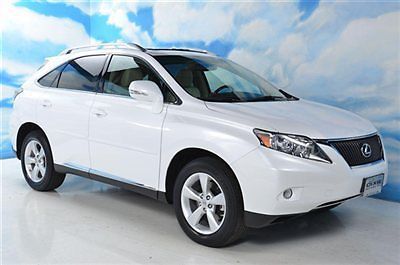2011 lexus rx350 awd one owner backup camera heated/cooled leather