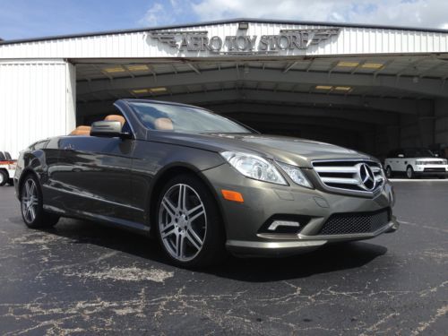 2011 mercedes-benz e550 base convertible 2-door 5.5l