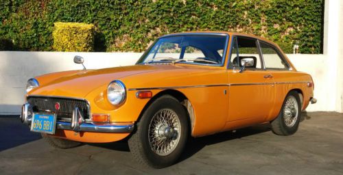 1970 mgb gt - rust free survivor, records since new