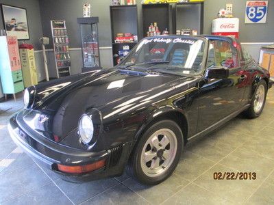 Porsche 911 targa $10k brand new paint job! one owner fla car