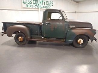 1949 chevrolet 3100 1/2 ton original; runs! ready for full restoration!