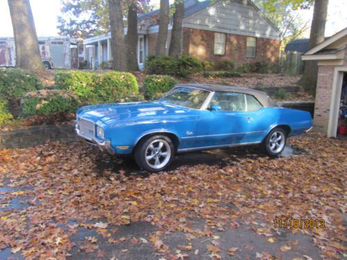 72 olds cutlass supreme convertible