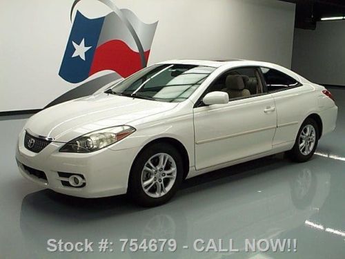 2007 toyota solara sle coupe sunroof alloy wheels 58k texas direct auto