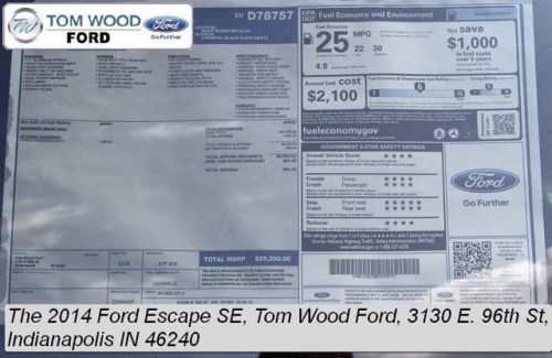 2014 ford escape se