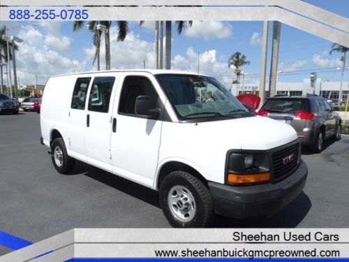 2008 gmc savana 2500 - cargo van 1 owner tow/haul mode a/c more! automatic 3-doo