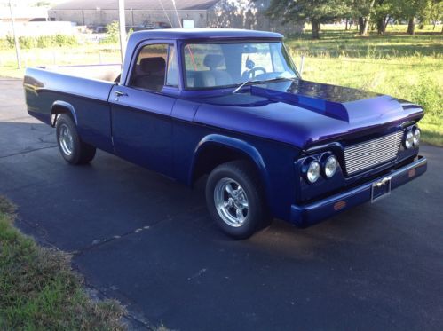 1964 dodge d100 pickup hotrod restored 440 mopar 425hp over $30k invested