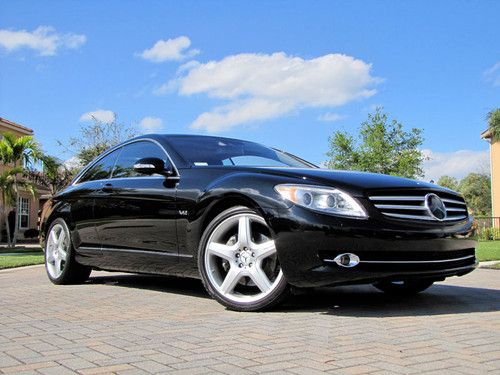 2008 mercedes-benz cl600 19k miles factory warranty 20" factory cl65 wheels