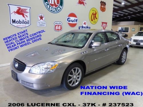 2006 lucerne cxl,remote start,htd lth,park sensors,17in wheels,37k,we finance!!