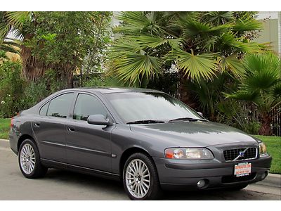 2003 volvo s60 2.4t sedan low miles one owner clean pre-owned