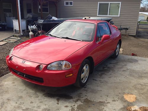 1993 honda civic del sol si coupe 2-door 1.6l