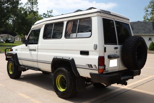 1991 toyota land cruiser hz75 trakka camper