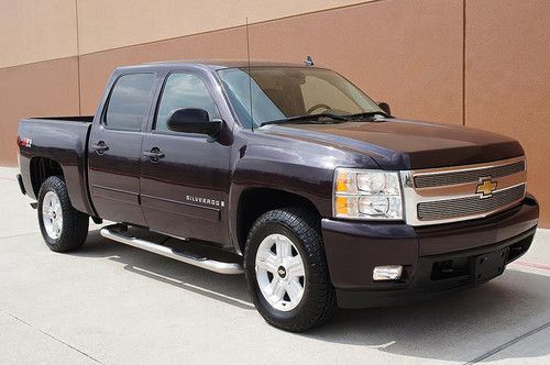 08 chevy silverado k1500 z71 4x4 crew cab ltz 5.3l v8 short bed 1owner