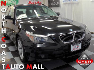 2006(06)530xi wagon awd 1-owner black/gray navi xen heat pano park save huge!!!!