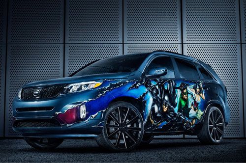 2013 justice league-inspired kia sorento