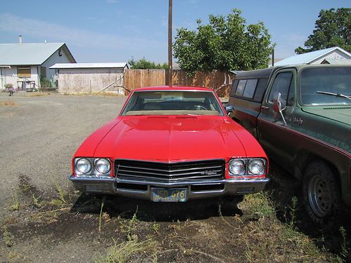 1971 buick skylark custom hardtop 2-door 5.7l