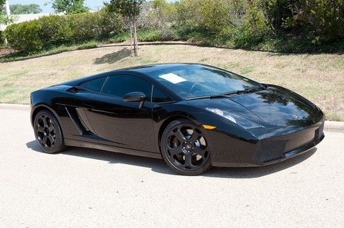 2004 gallardo e-gear, black/black, 6k miles