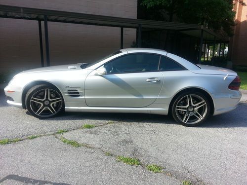 2003 mercedes-benz sl55 amg kompressor convertible 2-door 5.5l