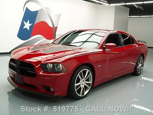 2013 dodge charger r/t road &amp; track hemi nav 20's 4k mi texas direct auto