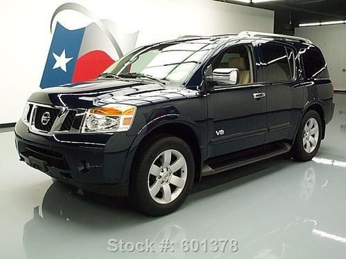 2008 nissan armada le 4x4 8-pass nav rear cam 20's 47k texas direct auto