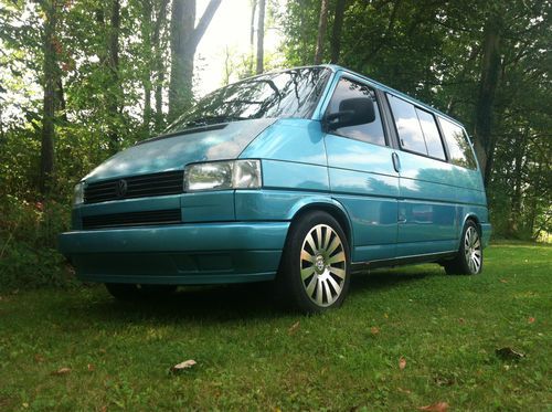 1993 volkswagen eurovan mv 2.5l manual camper bus  vw van