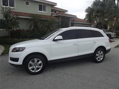 Fl 1 owner 2011 audi q7 3.6 quattro premium carfax certified 71k mi