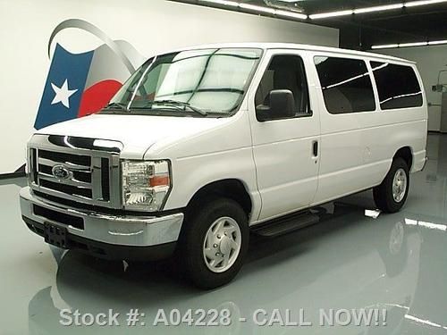 2009 ford e-150 xlt 4.6l v8 van pool 8-passenger 41k mi texas direct auto