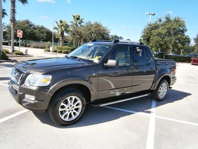 2007 ford explorer sport trac limited 4.6l v8 4x4 leather moonroof tonneau cover