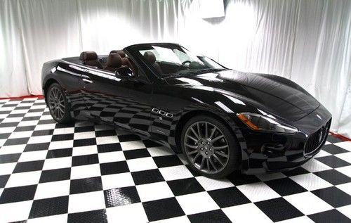 2010 maserati grandturismo convertible!  rare color combo! 20 inch trident wheel