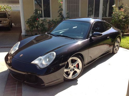 2002 porsche carrera 4s, black on black, 55k miles, 6 speed