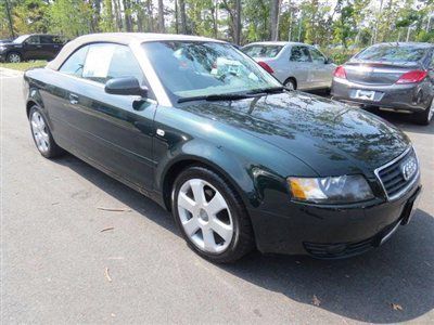 Convertible, leather, automatic, 1.8t, clean carfax