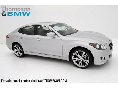 2013 infiniti m56 5.6l v8 420 hp all wheel drive sport &amp; technology package!