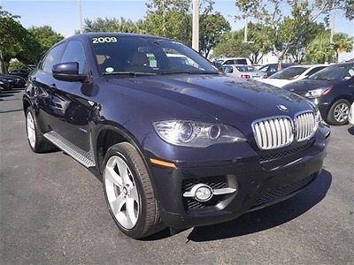 2009 bmw x6 xdrive50i 4.4l auto blue/beige 22k miles!!!