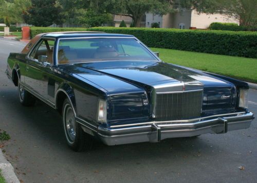 One owner survivor  - 1977 lincoln mark v blass designer edition - 59k orig mi