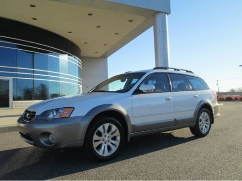 2005 subaru outback 3.0 r l.l.bean edition awd pearl white fully loaded