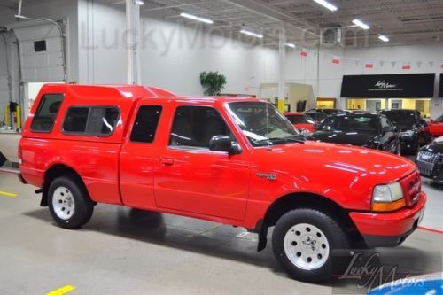 2000 ford ranger xlt sport, leer, manual, tow pkg, 17-inch