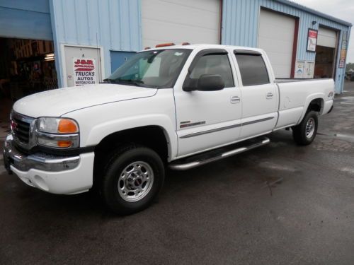 2005 gmc sierra sle crew cab 4x4 duramax diesel *don&#039;t wait bid now*