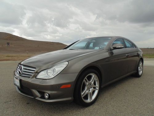 2007 mercedes-benz cls550 amg sport! p2 package! pristine!  loaded!