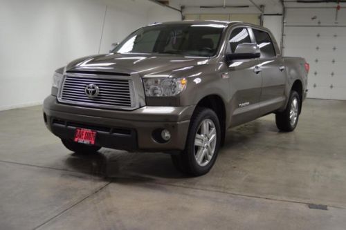 11 tundra ltd 4x4 crewmax auto heated leather seats sunroof tonneau cover