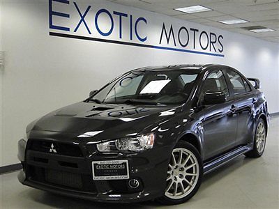 2010 mitsubishi lancer evo gsr awd!! 5-speed nav xenons exhaust wing 1-owner!!