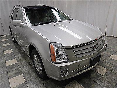 2008 cadillac srx-4 awd 69k navigation panorama 3rd row loaded