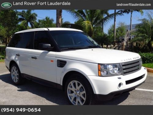 Range rover hse accident free non smoker florida car