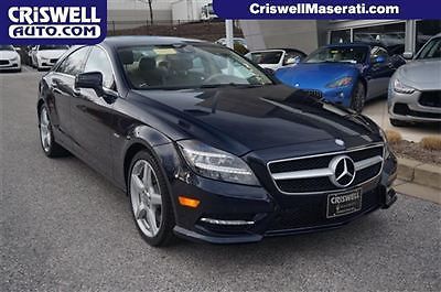 2012 mercedes benz cls 550 blue one owner nav low miles nav loaded amg wheels