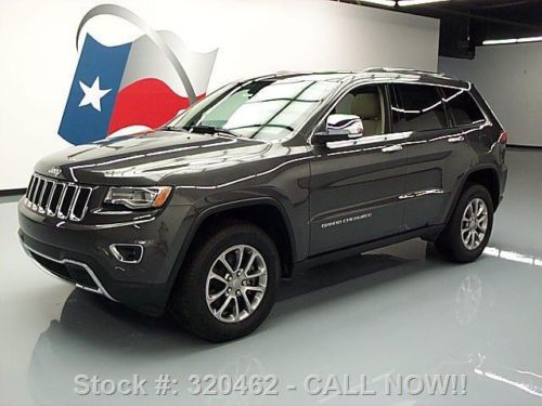 2014 jeep grand cherokee ltd diesel 4x4 pano sunroof 1k texas direct auto