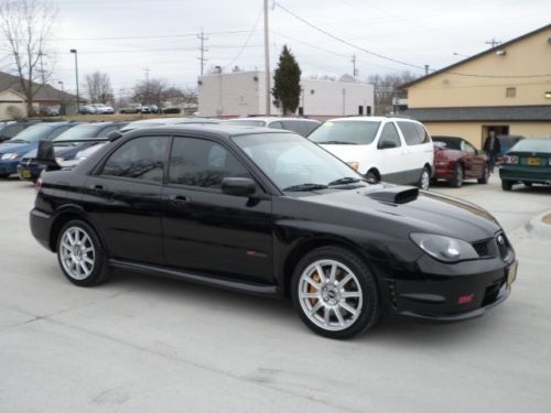 2007 subaru impreza wrx sti 6 speed manual 4-door sedan